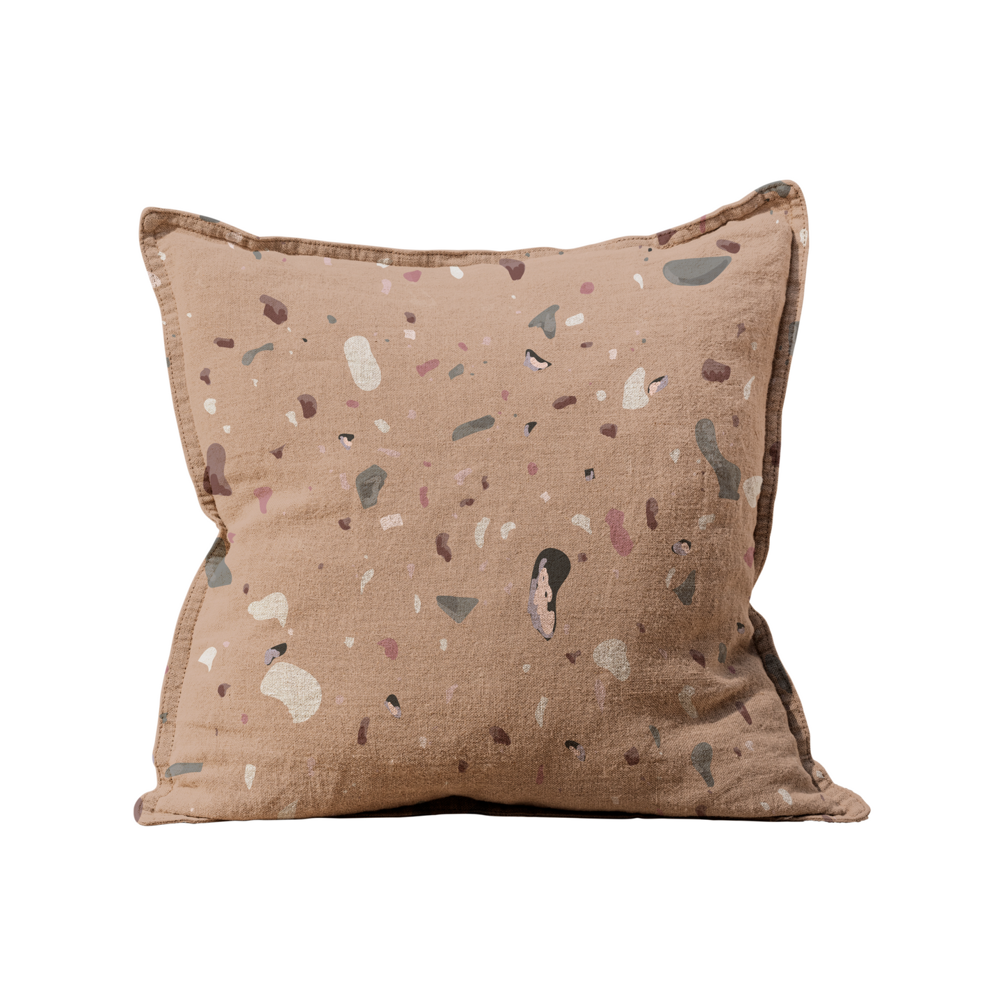 Brown Balloons Pillow Cover