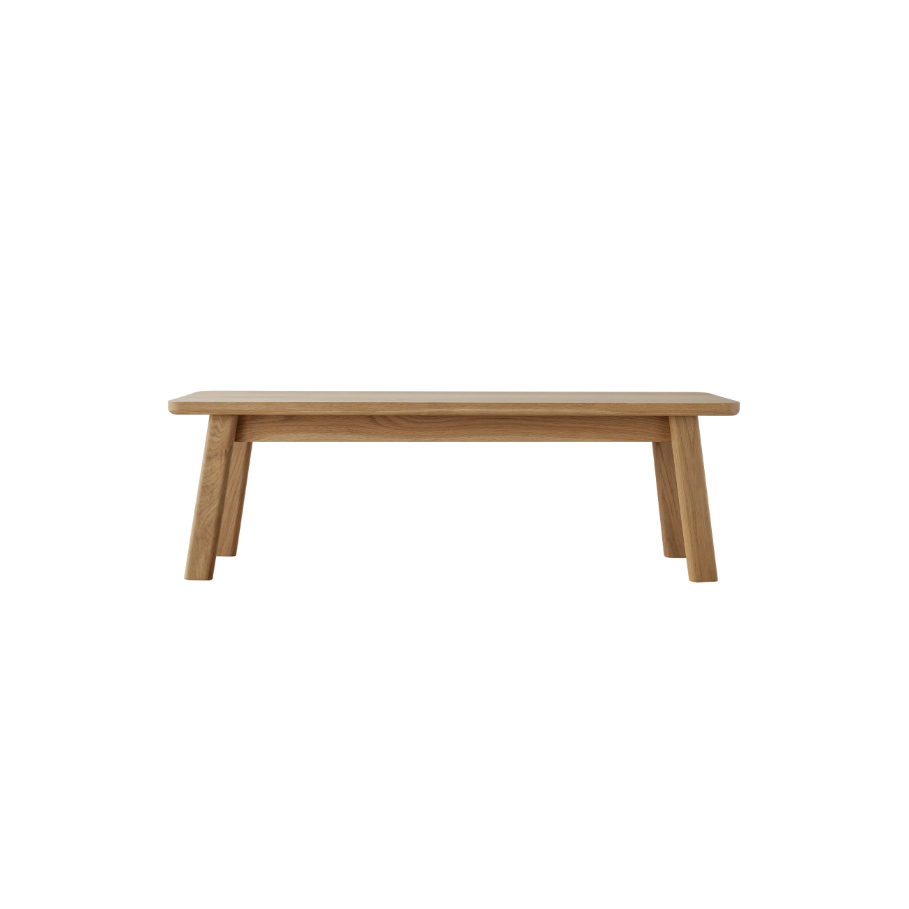 Light Brown Solid Wood Mini Table