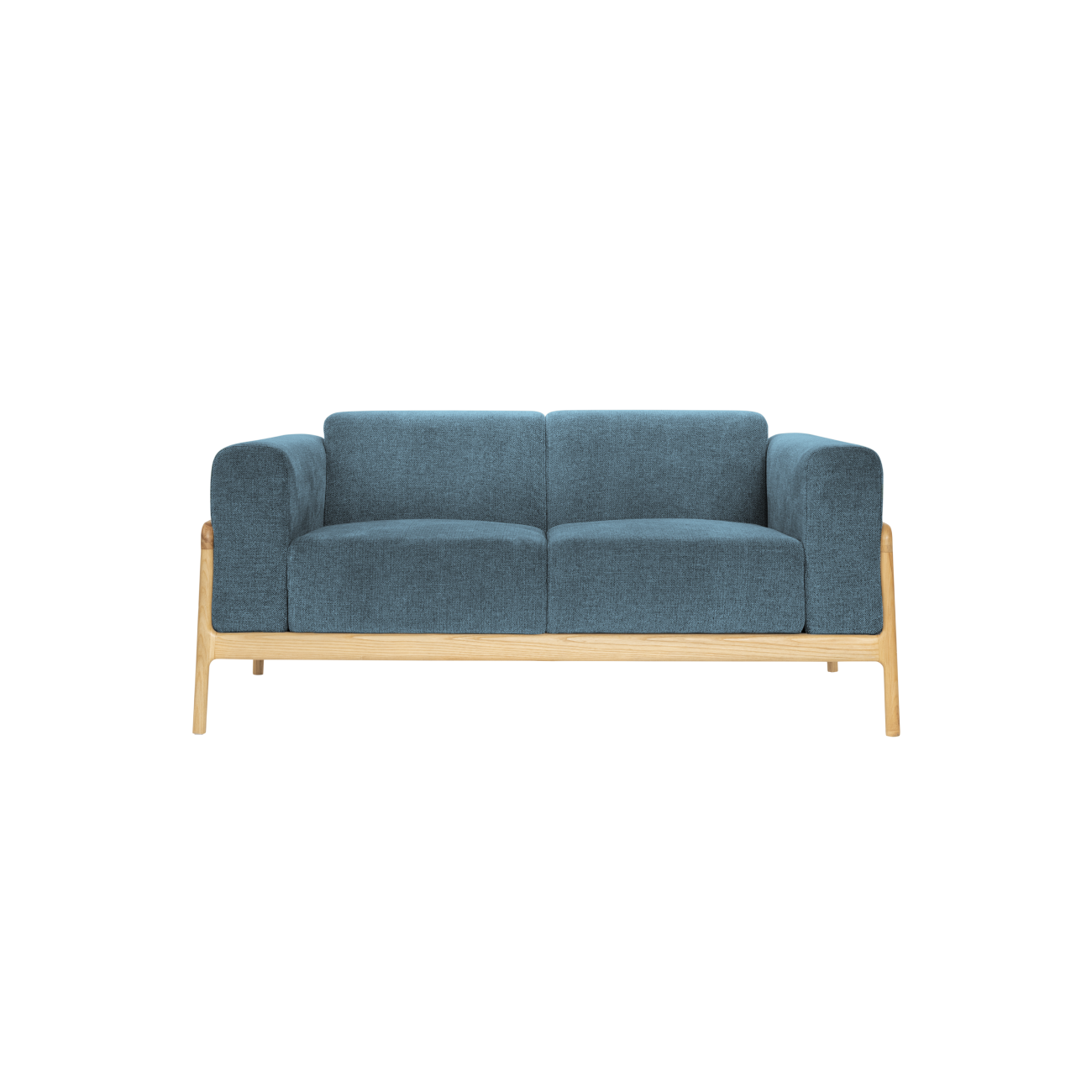 Savanna Solid Wood Two Seater Sofa