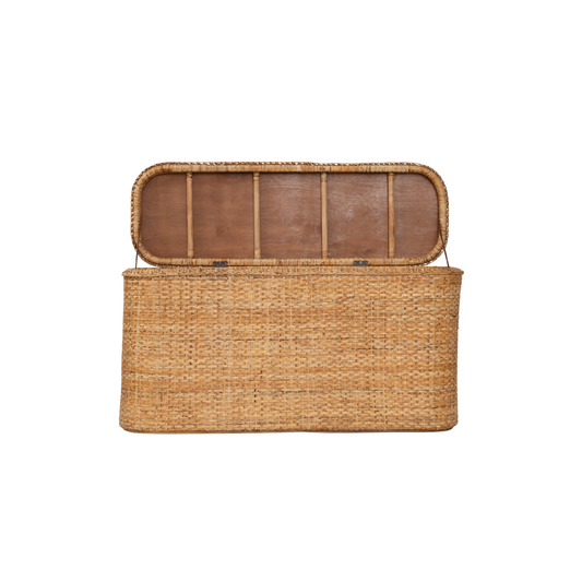 Handcrafted Woven Medium Seagrass Basket