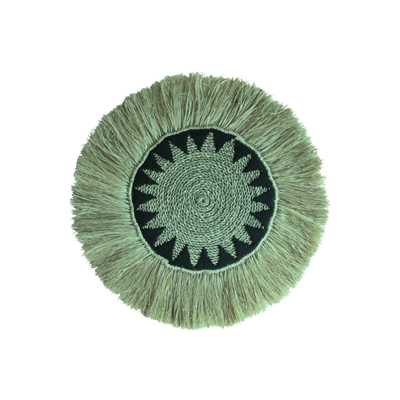 Minimalist Round Straw Carpet for Living Room