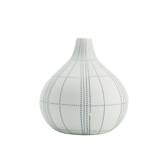 Oversized Handpainted Ceramic Vase